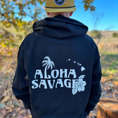 Grom Black Aloha Sweatshirt